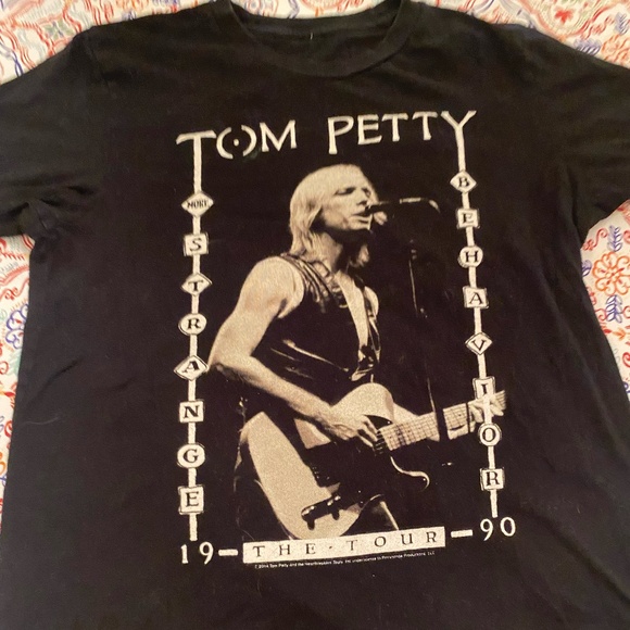 Tom Petty Black Graphic Tee - Picture 1 of 2
